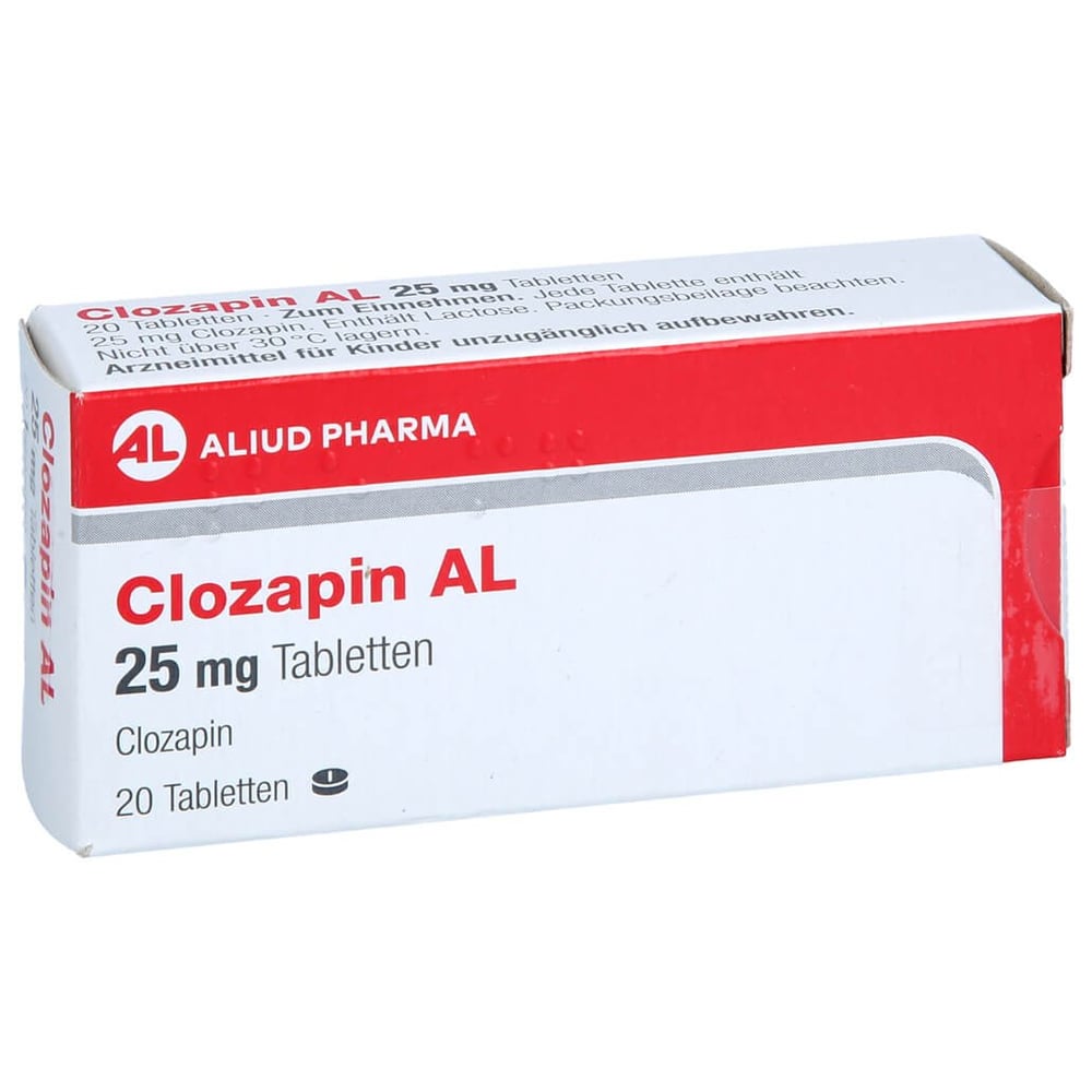 Clozapin AL 25 mg