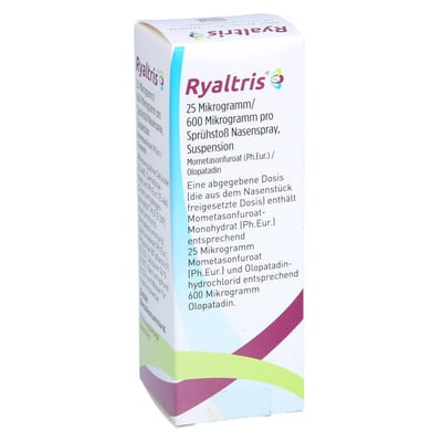 RYALTRIS 25 µg/600 µg/Sprühst.Nasenspr.240 Spr.St.