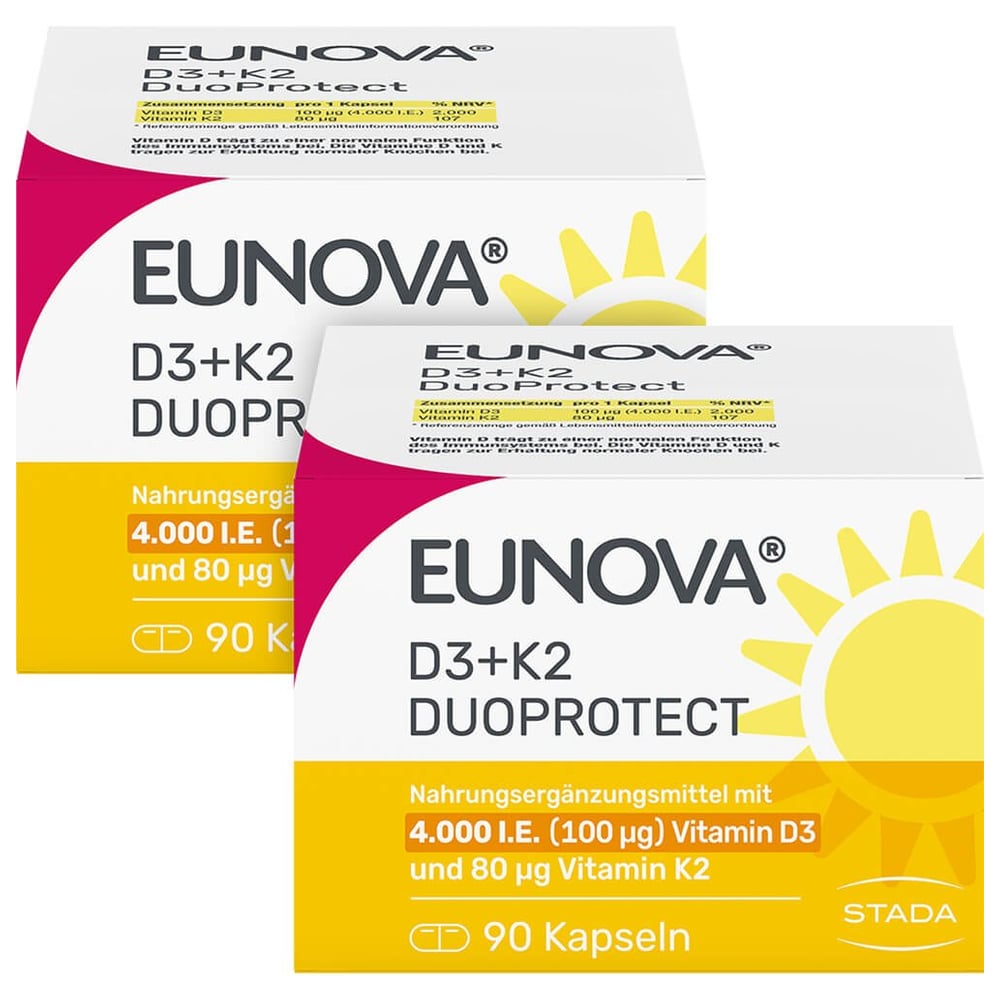 Eunova DuoProtect D3+K2 4000IE/80UG Kombi