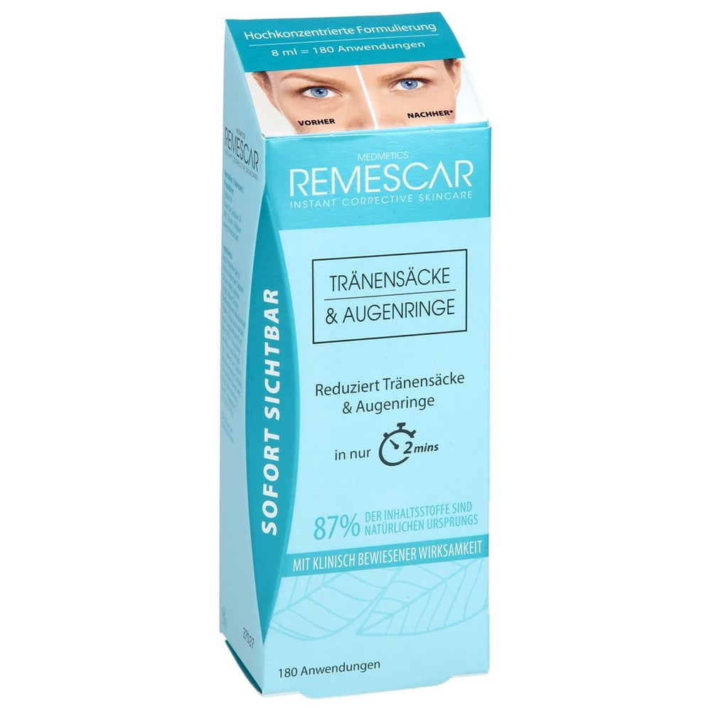Remescar Tränensäcke und Augenringe