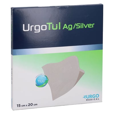 Urgotül Silver 15x20 cm Wundgaze