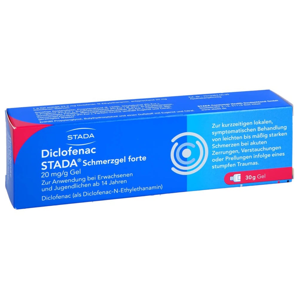 Diclofenac STADA Schmerzgel forte 20 mg/g