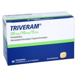 Triveram 20 mg/10 mg/5 mg Filmtabletten