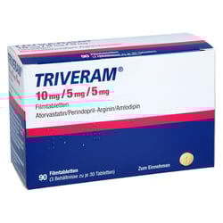Triveram 10 mg/5 mg/ 5 mg Filmtabletten