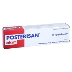 Posterisan akut 50 mg/g Rektalsalbe