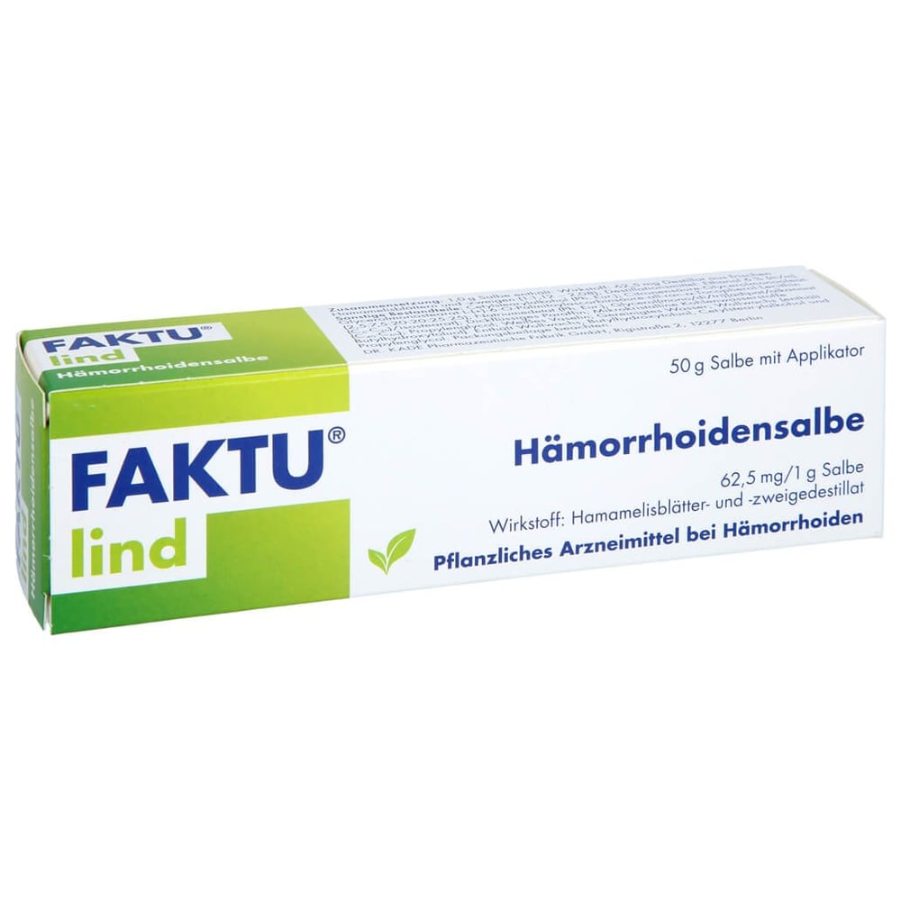 Faktu lind Hämorrhoidensalbe