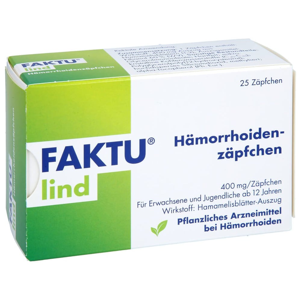 Faktu lind Hämorrhoidenzäpfchen