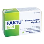 Faktu lind Hämorrhoidenzäpfchen Produktbild 1