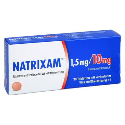 Natrixam 1.5 mg / 10 mg Tabl.
