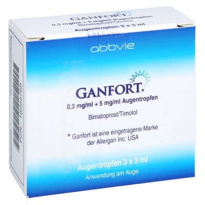 Ganfort 0,3 mg/ml + 5 mg/ml Produktbild 1
