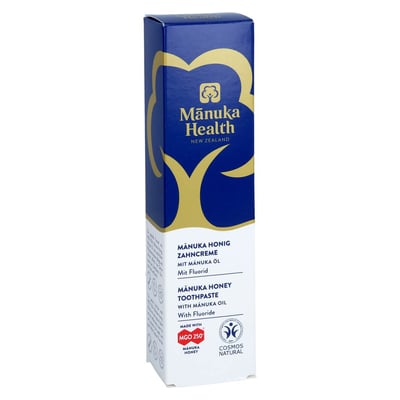 Manuka Health Honig Zahncreme mit Fluorid