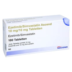Ezetimib/Simvastatin Ascend 10 mg/10 mg