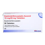 Ezetimib/Simvastatin Ascend 10 mg/20 mg Produktbild 2