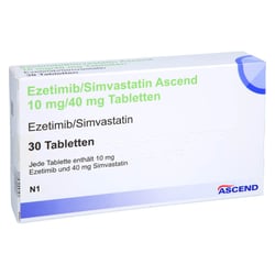 Ezetimib/Simvastatin Ascend 10 mg/40 mg