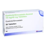 Ezetimib/Simvastatin Ascend 10 mg/40 mg Produktbild 1
