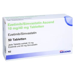 Ezetimib/Simvastatin Ascend 10 mg/40 mg