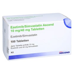 Ezetimib/Simvastatin Ascend 10 mg/40 mg
