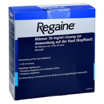 Regaine Männer 50 mg/ml Lösung zur Anwendung auf der Haut (Kopfhaut)