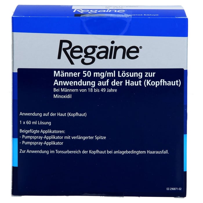 Regaine Männer 50mg/ml Lösung zur Anwendung auf der Haut (Kopfhaut)