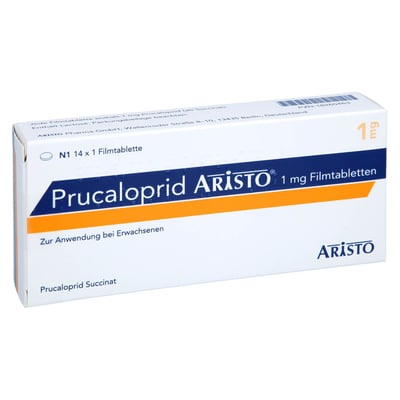 Prucaloprid Aristo 1 mg
