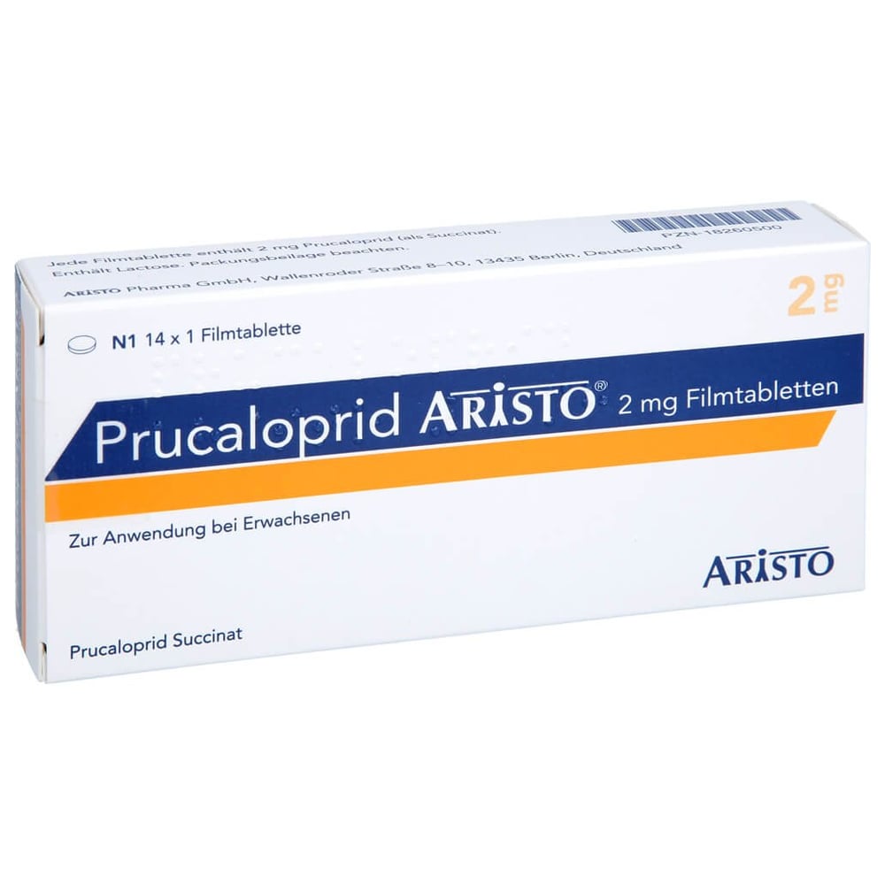 Prucaloprid Aristo 2 mg
