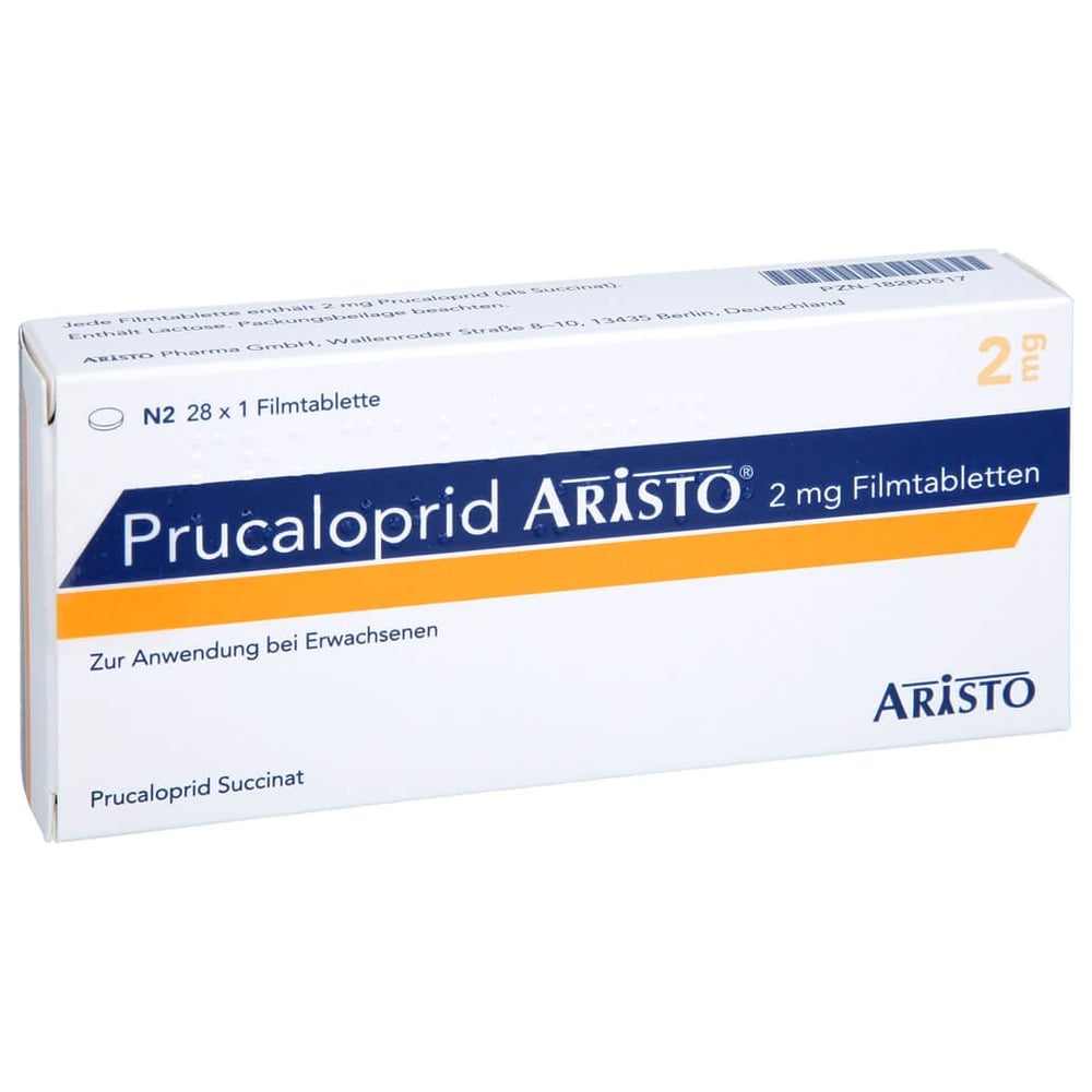 Prucaloprid Aristo 2 mg