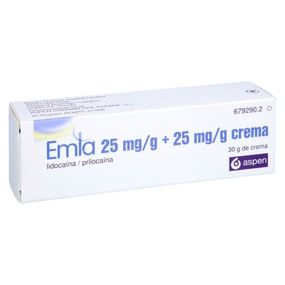 Emla 25 mg/g + 25 mg/g Creme