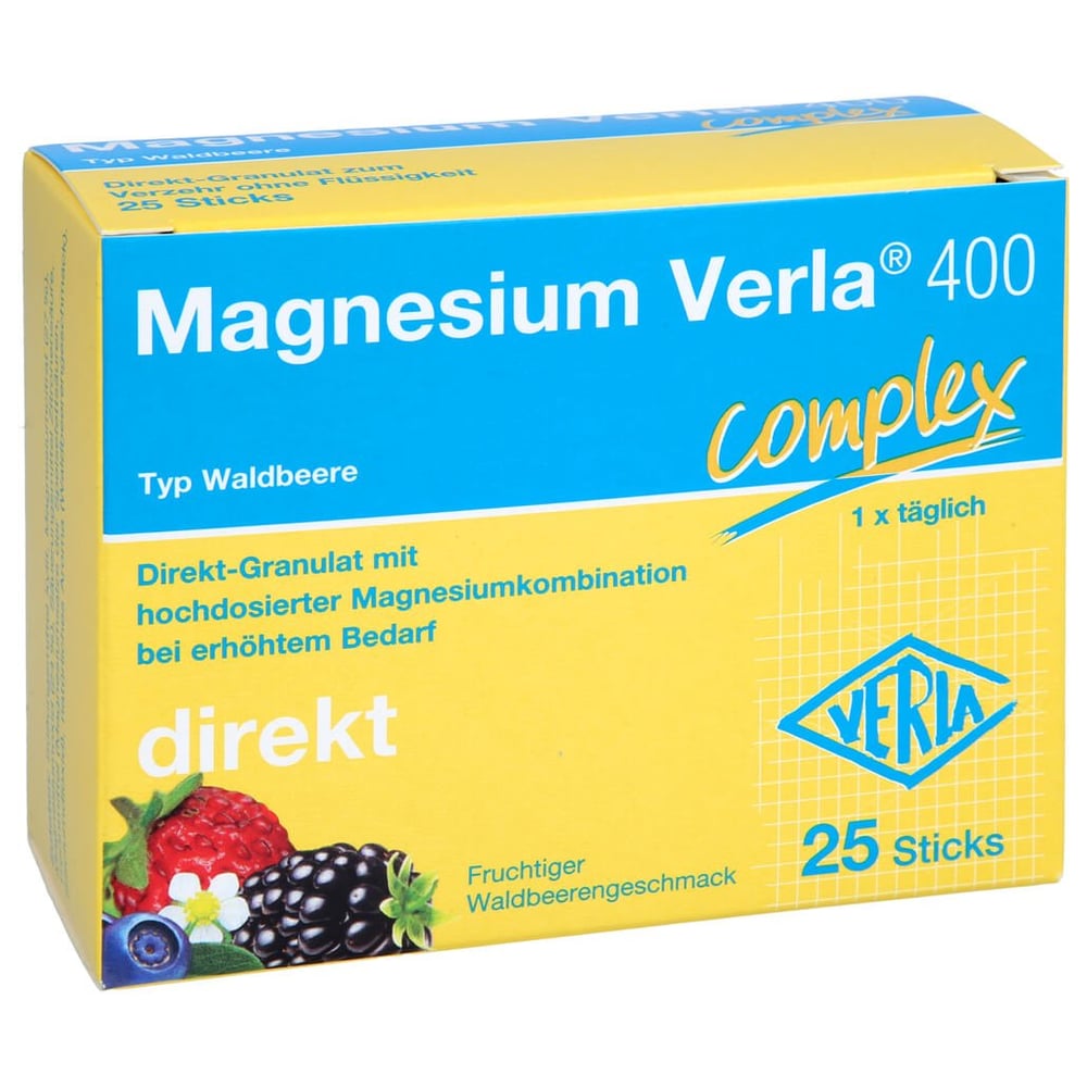 Magnesium Verla 400 Waldbeere Direkt-Granulat