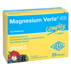 Magnesium Verla 400 Waldbeere Direkt-Granulat