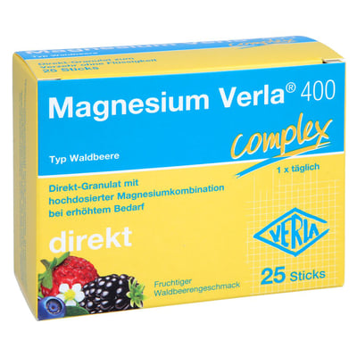 Magnesium Verla 400 Waldbeere Direkt-Granulat