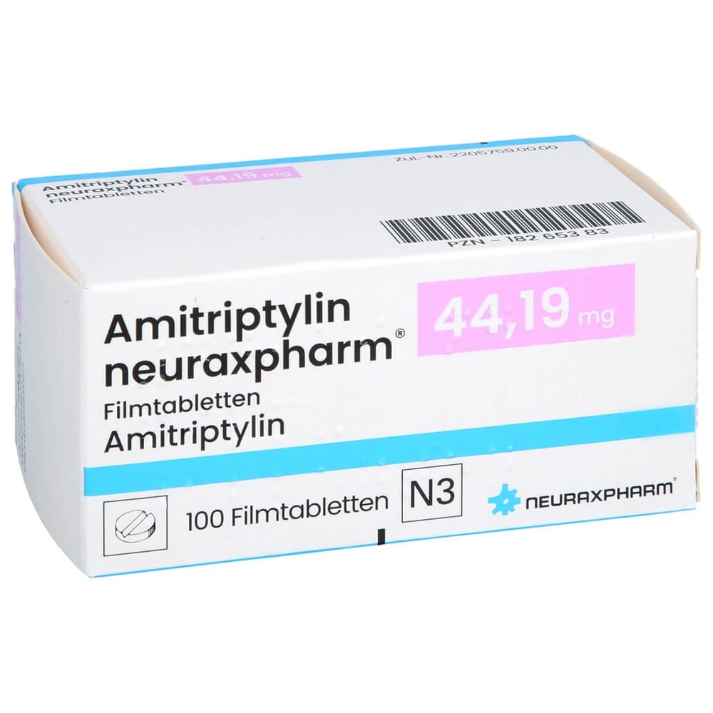 Amitriptylin neuraxpharm 44,19 mg