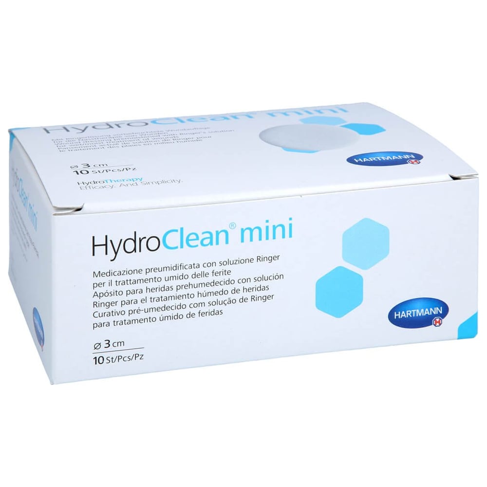 Hydroclean mini Kompressen 3 cm rund steril