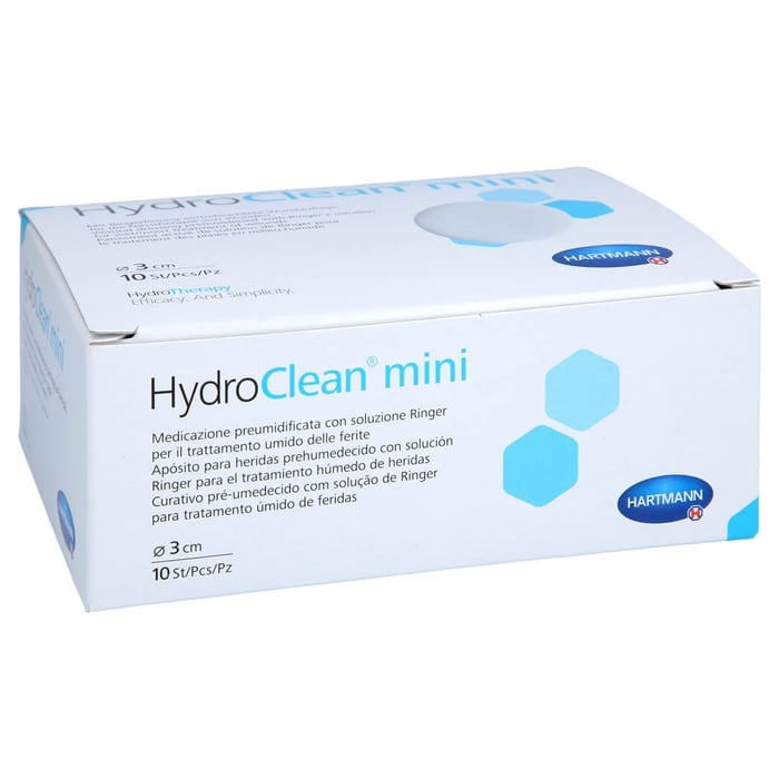 Hydroclean mini Kompressen 3 cm rund steril