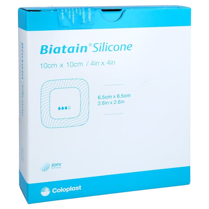 Biatain Silicone Schaumverband 10x10 cm