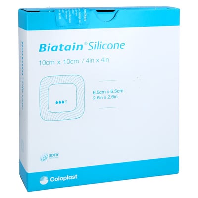 Biatain Silicone Schaumverband 10x10 cm Docpharm