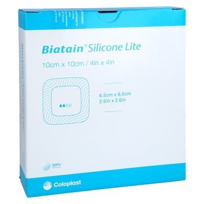Biatain Silicone Lite Schaumverband 10x10 cm Docpharm