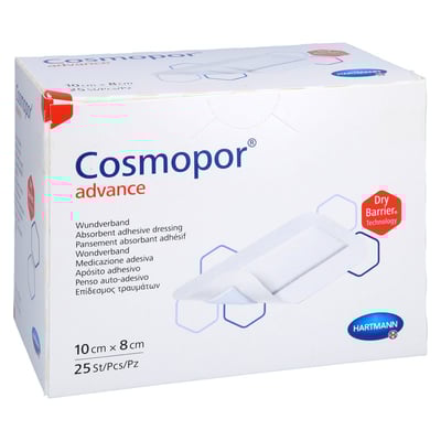 Cosmopor Advance Wundverband 8x10 cm Docpharm