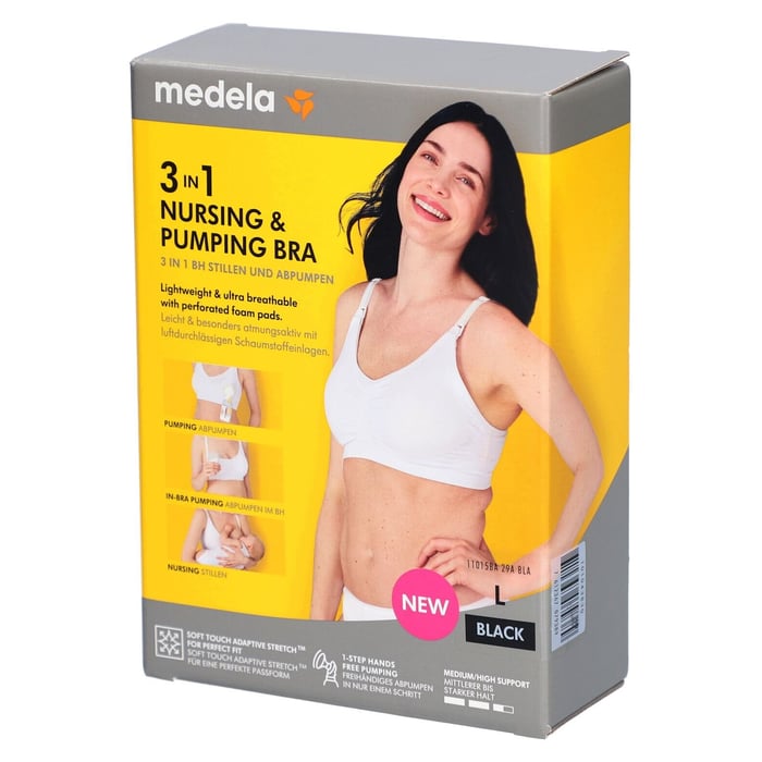 Medela 3i1 Nu&pu Bra Sc L