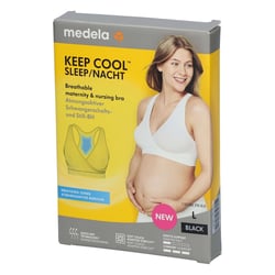 Medela Keep Cool Schlaf BH schwarz L