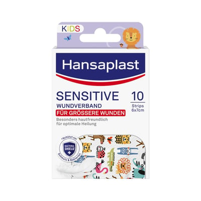 Hansaplast Kinderpflaster Sensitive 6cmx7 cm 10 Str