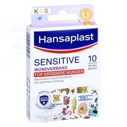 Hansaplast Kinderpflaster Sensitive 6cmx7cm 10 Str