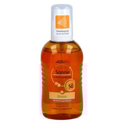 Sonne Schutz & Bräune Bronze LSF 50