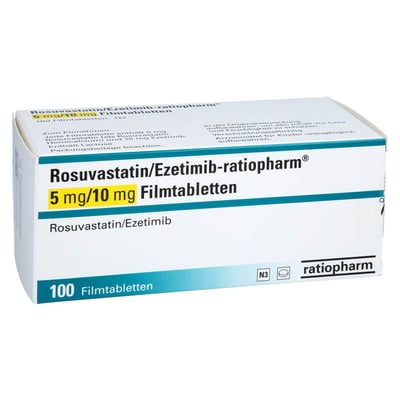 ROSUVASTATIN/Ezetimib-ratiopharm 5 mg/10 mg FTA