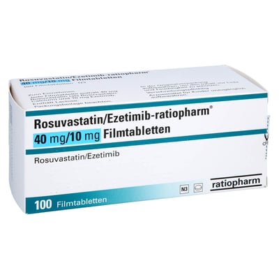 ROSUVASTATIN/Ezetimib-ratiopharm 40 mg/10 mg FTA