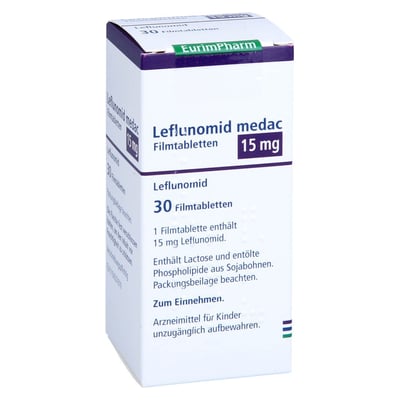 Leflunomid medac 15 mg Produktbild 1