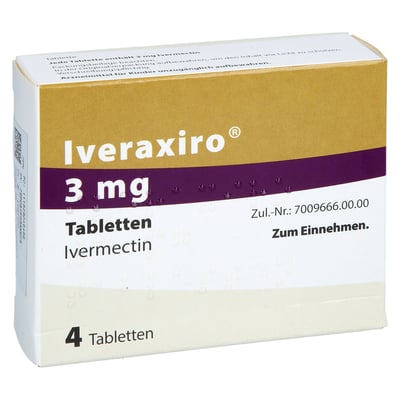 Iveraxiro 3 mg Tabletten