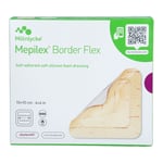 Mepilex Border Flex Schaumverband haftend 10x10 cm B2B Medical Produktbild 2