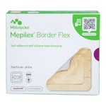 Mepilex Border Flex Schaumverband haftend 7,5x7,5 cm B2B Medical Produktbild 2