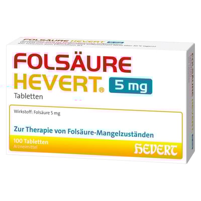 Folsäure Hevert 5mg