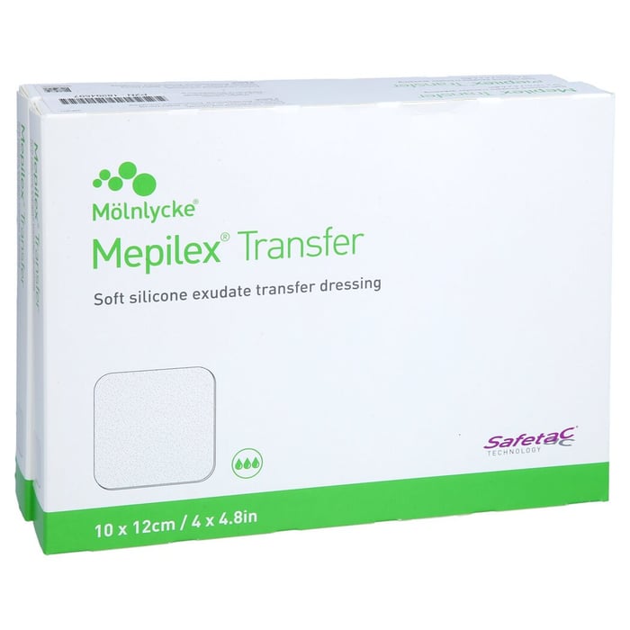Mepilex Transfer Schaumverband 10x12 cm steril